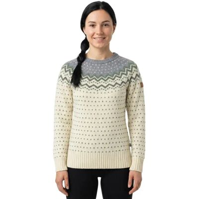 Fjällräven Jersey Övik Knit Chalk White / Flint Grey XS Fjällräven Jersey Övik Knit Chalk White / Flint Grey XS