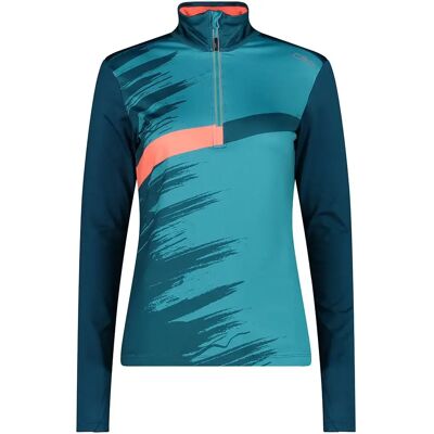 Sudadera técnica para mujer CMP - Entrenamiento todo el año - Verde Sudadera técnica para mujer CMP - Entrenamiento todo el año - Verde