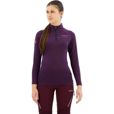 Trangoworld Forro Polar Con Media Cremallera Trx2 Wool Pro Vd Purple XL Trangoworld Forro Polar Con Media Cremallera Trx2 Wool Pro Vd Purple XL