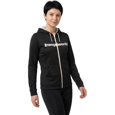 Trangoworld Sudadera Con Capucha Liena Black XL Trangoworld Sudadera Con Capucha Liena Black XL