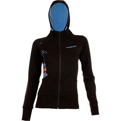 Trangoworld Sudadera Con Cremallera Serenity Caviar M Trangoworld Sudadera Con Cremallera Serenity Caviar M