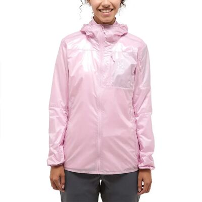 Chaqueta con capucha rosa Haglöfs L.I.M Shield Chaqueta con capucha rosa Haglöfs L.I.M Shield