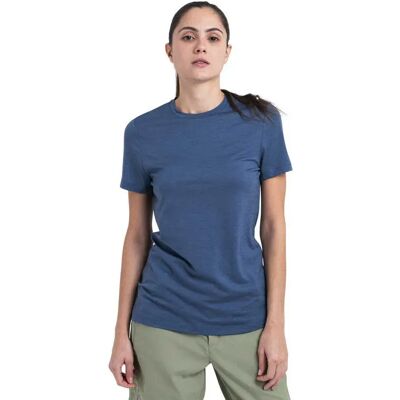 Camiseta Icebreaker Mujer Merino 150 Tech Lite III - Azul Camiseta Icebreaker Mujer Merino 150 Tech Lite III - Azul