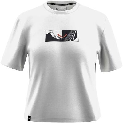 Salewa Camiseta De Manga Corta Eagle Hybrid Loose Optical White L Salewa Camiseta De Manga Corta Eagle Hybrid Loose Optical White L