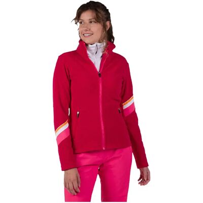 Rossignol Forro Polar Con Cremallera Strawpile Ruby Red S Rossignol Forro Polar Con Cremallera Strawpile Ruby Red S