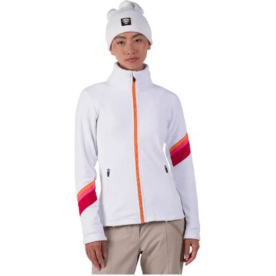 Rossignol Forro Polar Con Cremallera Strawpile White L Rossignol Forro Polar Con Cremallera Strawpile White L
