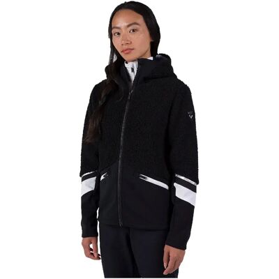 Rossignol Forro Polar Con Cremallera Wispile Black L Rossignol Forro Polar Con Cremallera Wispile Black L