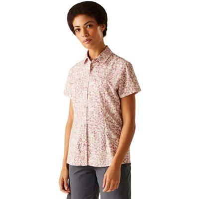 Regatta Camisa De Manga Corta Travel Packaway Light Vanilla Floral Point 38 Regatta Camisa De Manga Corta Travel Packaway Light Vanilla Floral Point 38