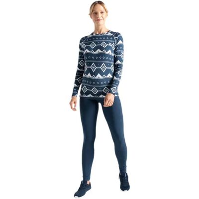 Dare2b Conjunto De Capa Base De Manga Larga Exchange Iii Moonlight Denim Dotfairisle 44 Dare2b Conjunto De Capa Base De Manga Larga Exchange Iii Moonlight Denim Dotfairisle 44