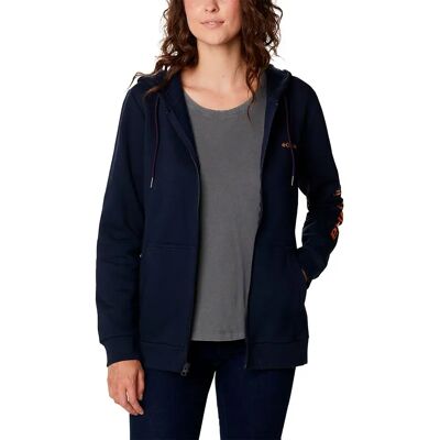 Columbia Sudadera Con Cremallera 1895761472 Navy Blue S Columbia Sudadera Con Cremallera 1895761472 Navy Blue S