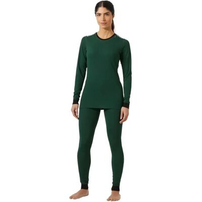 Helly Hansen Conjunto De Capa Base De Manga Larga Comfort Dry Green S Helly Hansen Conjunto De Capa Base De Manga Larga Comfort Dry Green S