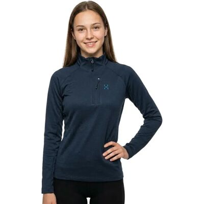 Haglofs Sudadera Con Media Cremallera Korp Mid Tarn Blue M Haglofs Sudadera Con Media Cremallera Korp Mid Tarn Blue M