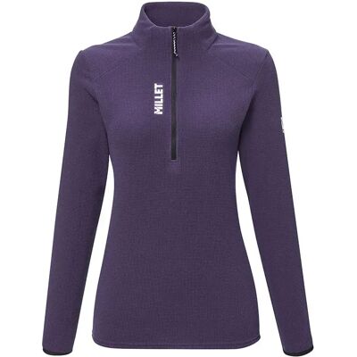 Millet Forro Polar Con Media Cremallera Ubic Lightgrid Purple Velvet XL Millet Forro Polar Con Media Cremallera Ubic Lightgrid Purple Velvet XL