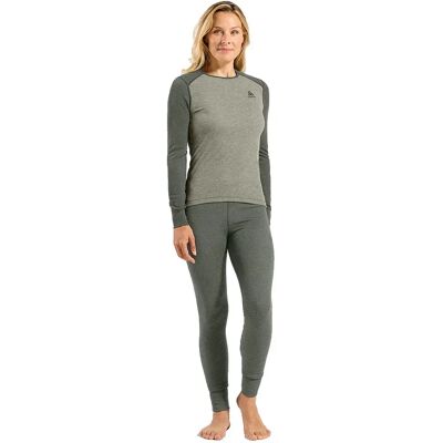 Odlo Conjunto De Capa Base De Manga Larga Active Warm Eco Shadow-Agate Gray L Odlo Conjunto De Capa Base De Manga Larga Active Warm Eco Shadow-Agate Gray L