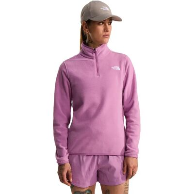 The North Face Forro Polar Con Media Cremallera Glacier Hushed Lavender S The North Face Forro Polar Con Media Cremallera Glacier Hushed Lavender S