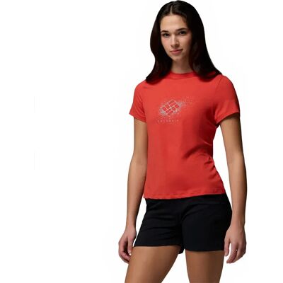 Columbia Camiseta De Manga Corta Parsons Point™ Graphic Poppy Red Heather / Splattered XS Columbia Camiseta De Manga Corta Parsons Point™ Graphic Poppy Red Heather / Splattered XS