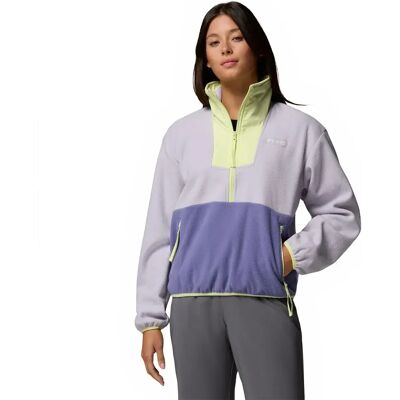 Columbia Forro Polar Con Media Cremallera Sequoia Grove™ Lavender Pearl / Stormwatch / Citron Haze XL Columbia Forro Polar Con Media Cremallera Sequoia Grove™ Lavender Pearl / Stormwatch / Citron Haze XL