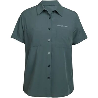 Trangoworld Camisa De Manga Corta Loriga Grey L Trangoworld Camisa De Manga Corta Loriga Grey L