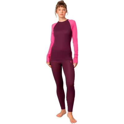 Kari Traa Conjunto De Capa Base De Manga Larga Kaia Wine XL Kari Traa Conjunto De Capa Base De Manga Larga Kaia Wine XL
