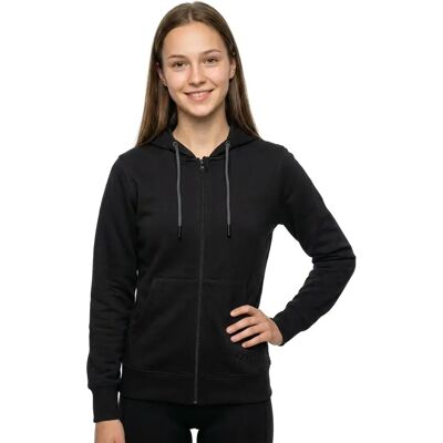 Joluvi Sudadera Con Cremallera Hoodie V2 Black XL Joluvi Sudadera Con Cremallera Hoodie V2 Black XL