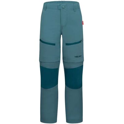Trollkids Pantalones Nordfjord Zip-off Slim Fit Teal 158 cm Trollkids Pantalones Nordfjord Zip-off Slim Fit Teal 158 cm