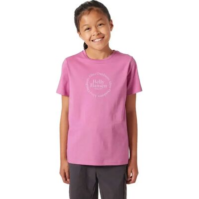 Helly Hansen Camiseta De Manga Corta Graphic Jr Meta Pink 10 Años Helly Hansen Camiseta De Manga Corta Graphic Jr Meta Pink 10 Años
