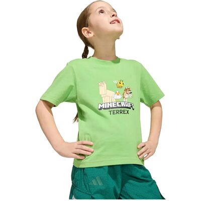 Adidas Camiseta De Manga Corta Minecraft Terrex Semi Lucid Lime 5-6 Años Adidas Camiseta De Manga Corta Minecraft Terrex Semi Lucid Lime 5-6 Años