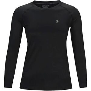 Peak Performance Camiseta Interior De Manga Larga Spirit Crew Black L Peak Performance Camiseta Interior De Manga Larga Spirit Crew Black L