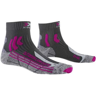 X-socks Calcetines Trekking Outdoor Low Anthracite / Fuchsia EU 35-36 X-socks Calcetines Trekking Outdoor Low Anthracite / Fuchsia EU 35-36
