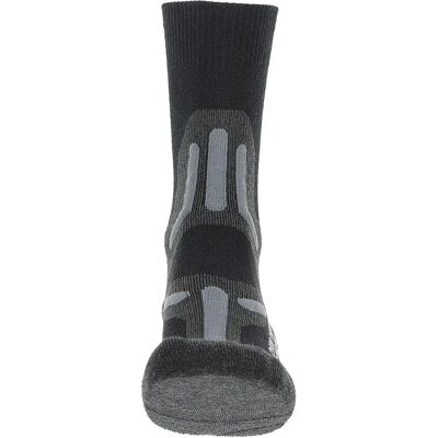 Uyn Calcetines Trekking 2in Merino Mid Black / Grey EU 37-38 Uyn Calcetines Trekking 2in Merino Mid Black / Grey EU 37-38