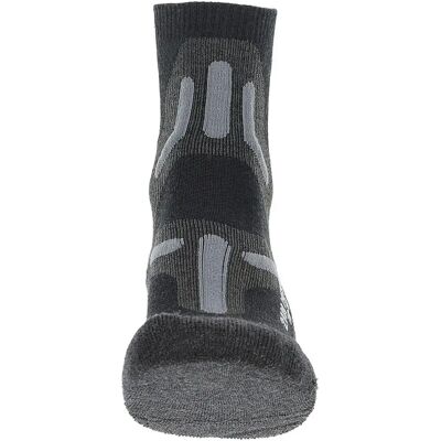 Uyn Calcetines Trekking 2in Merino Black / Grey EU 35-36 Uyn Calcetines Trekking 2in Merino Black / Grey EU 35-36