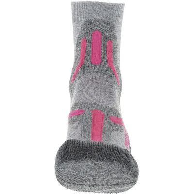 Uyn Calcetines Trekking 2in Merino Light Grey / Pink EU 35-36 Uyn Calcetines Trekking 2in Merino Light Grey / Pink EU 35-36