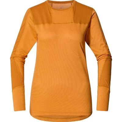 Haglofs Camiseta Interior De Manga Larga Natural Blend Tech Desert Yellow / Golden Brown M Haglofs Camiseta Interior De Manga Larga Natural Blend Tech Desert Yellow / Golden Brown M