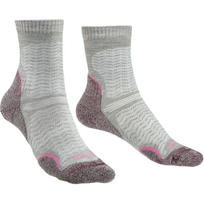 Bridgedale Calcetines Ultralight Merino Performance Crew Aubergine EU 35-37 Bridgedale Calcetines Ultralight Merino Performance Crew Aubergine EU 35-37