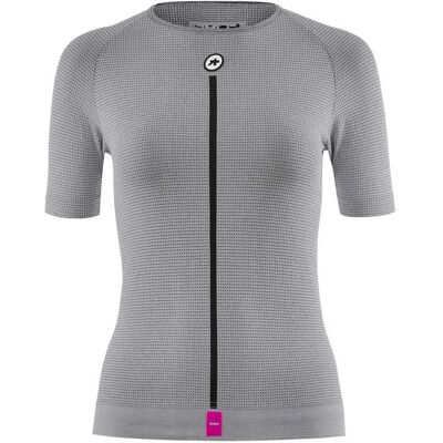 Assos Camiseta Interior De Manga Corta 1/3 Skin P1 Grey Series I Assos Camiseta Interior De Manga Corta 1/3 Skin P1 Grey Series I