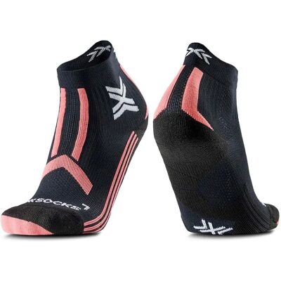 X-socks Calcetines Cortos Trailrun Discover Black / Dusty Rose EU 35-36 X-socks Calcetines Cortos Trailrun Discover Black / Dusty Rose EU 35-36