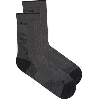 Icebreaker Calcetines Merino Hike+ Ultralight Crew Obsidian / Black EU 35-37 Icebreaker Calcetines Merino Hike+ Ultralight Crew Obsidian / Black EU 35-37