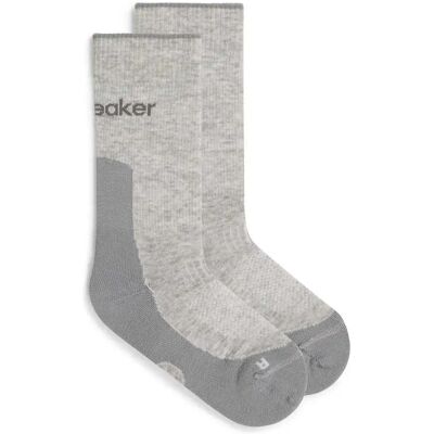 Icebreaker Calcetines Crew Merino Hike+ Light Blizzard Heather / Alloy EU 35-37 Icebreaker Calcetines Crew Merino Hike+ Light Blizzard Heather / Alloy EU 35-37