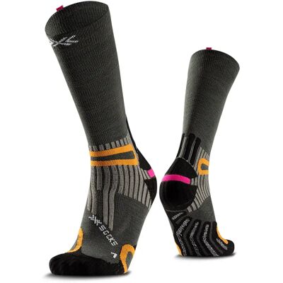 X-socks Calcetines Crew Hike Anatomix Merino Heather Olive EU 45-47 X-socks Calcetines Crew Hike Anatomix Merino Heather Olive EU 45-47