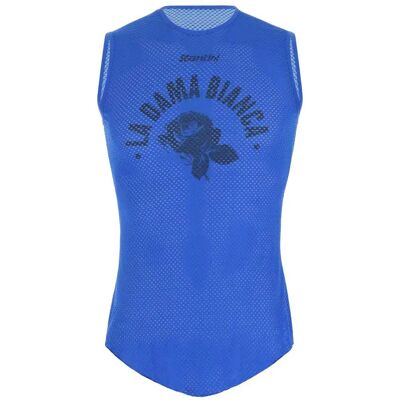 Santini Camiseta Interior Sin Mangas Uci Lugano 1953 Blue XS Santini Camiseta Interior Sin Mangas Uci Lugano 1953 Blue XS