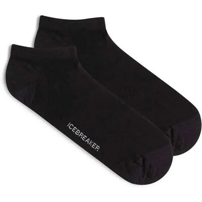 Icebreaker Calcetines Invisibles Lifestyle Fine Gauge Merino Black / Snow EU 39-41 1/2 Icebreaker Calcetines Invisibles Lifestyle Fine Gauge Merino Black / Snow EU 39-41 1/2