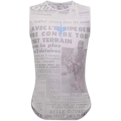 Santini Camiseta Interior Sin Mangas Mj Lieve Mont Ventoux Print XS Santini Camiseta Interior Sin Mangas Mj Lieve Mont Ventoux Print XS