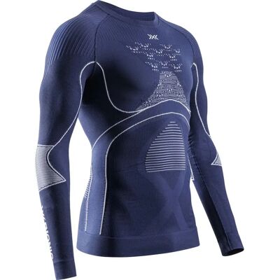 X-bionic Camiseta Interior De Manga Larga Energy Accumulator 4.0 Marine / Optical White M X-bionic Camiseta Interior De Manga Larga Energy Accumulator 4.0 Marine / Optical White M