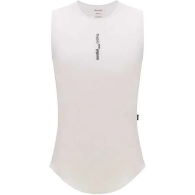 Santini Camiseta Interior Sin Mangas Delta White XL Santini Camiseta Interior Sin Mangas Delta White XL