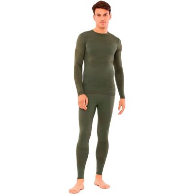 Viking Conjunto De Capa Base De Manga Larga Gasher Olive XL Viking Conjunto De Capa Base De Manga Larga Gasher Olive XL