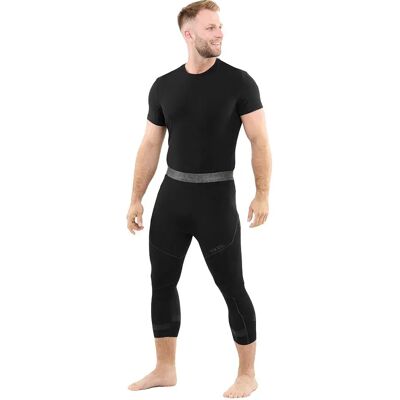 Viking Pantalones Interiores Piratas Gary 3/4 Black 2XL Viking Pantalones Interiores Piratas Gary 3/4 Black 2XL