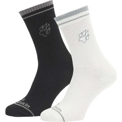 Jack Wolfskin Calcetines Largos Paw Ci Black / White EU 47-49 Jack Wolfskin Calcetines Largos Paw Ci Black / White EU 47-49