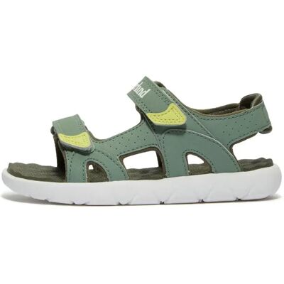 Timberland Sandalias Juveniles Perkins Row Backstrap Light Green EU 35 Timberland Sandalias Juveniles Perkins Row Backstrap Light Green EU 35