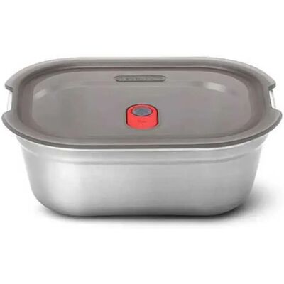 Black+Blum - FBSS-BX-S017 - Gris/Negro - 600 ml - Recipiente de comida Black+Blum - FBSS-BX-S017 - Gris/Negro - 600 ml - Recipiente de comida
