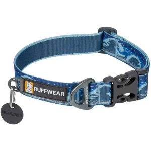 Collar para perros Ruffwear Crag Reflectante Midnight Wave - Durabilidad versátil Collar para perros Ruffwear Crag Reflectante Midnight Wave - Durabilidad versátil